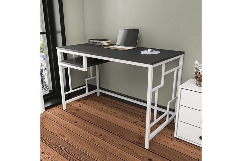 Skrivbord Wraphis 60x74,8x120 cm - Vit - Möbler - Bord & matgrupp - Kontorsbord - Skrivbord