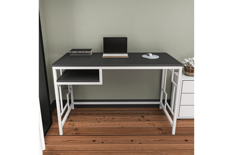Skrivbord Wraphis 60x74,8x120 cm - Vit - Möbler - Bord & matgrupp - Kontorsbord - Skrivbord