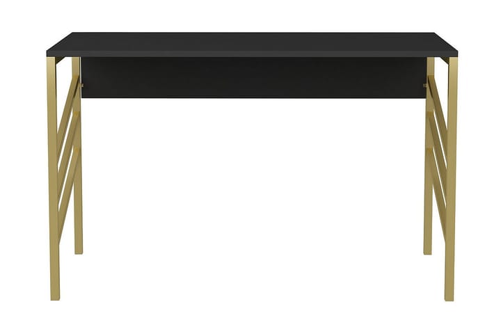 Skrivbord Yepan 60x74,8x120 cm - Guld/Antracit - Skrivbord - Datorbord