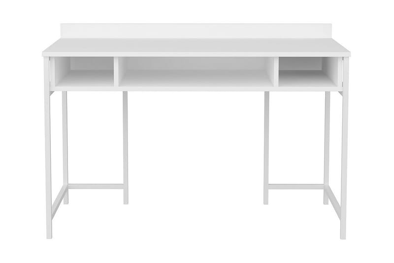 Skrivbord Yepan 60x74,8x120 cm med förvaring - Vit - Skrivbord - Datorbord