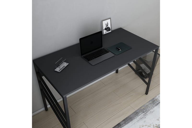 Skrivbord Yepan 60x74,8x120 cm - Svart/Antracit - Skrivbord - Datorbord