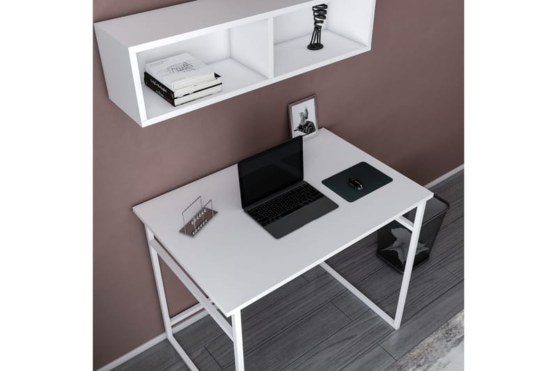 Skrivbord Yepan 60x75x90 cm - Vit - Skrivbord - Datorbord