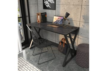 Skrivbord Zakkum 60x75x120 cm - Svart - Möbler - Bord & matgrupp - Kontorsbord - Skrivbord