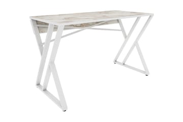 Skrivbord Zakkum 60x75x120 cm - Vit - Möbler - Bord & matgrupp - Kontorsbord - Skrivbord