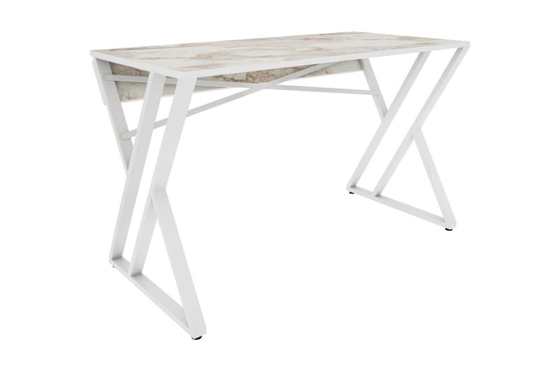 Skrivbord Zakkum 60x75x120 cm - Vit - Möbler - Bord & matgrupp - Kontorsbord - Skrivbord