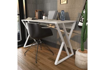 Skrivbord Zakkum 60x75x120 cm - Vit - Möbler - Bord & matgrupp - Kontorsbord - Skrivbord