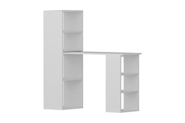 Skrivbord Pangler 120 cm med Förvaring Hyllor - Vit - Möbler - Bord & matgrupp - Kontorsbord - Skrivbord