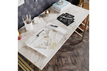 Sotinge Skrivbord 120 cm - Guld - Möbler - Bord & matgrupp - Kontorsbord - Skrivbord