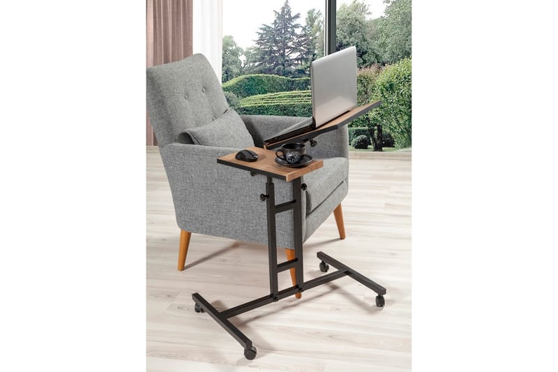 Ståskrivbord Jasiman 67 cm - Trä/natur/Svart - Möbler - Bord & matgrupp - Kontorsbord - Skrivbord