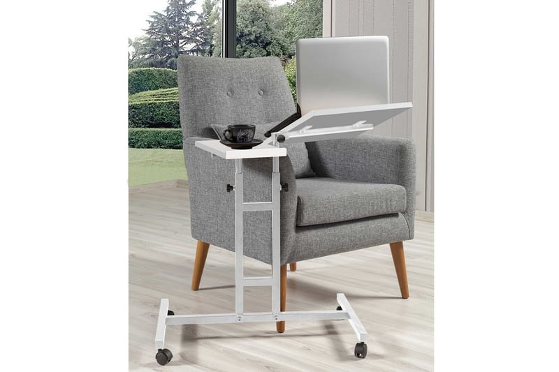 Ståskrivbord Jasiman 67 cm - Vit - Möbler - Bord & matgrupp - Kontorsbord - Skrivbord