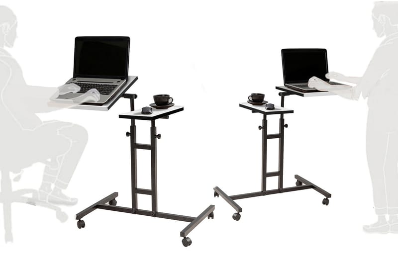 Ståskrivbord Kendallynn 67 cm Katt - Svart/Vit - Möbler - Bord & matgrupp - Kontorsbord - Skrivbord