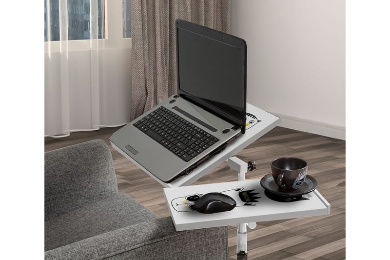 Ståskrivbord Kendallynn 67 cm Katt - Vit/Svart - Möbler - Bord & matgrupp - Kontorsbord - Skrivbord
