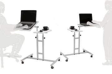 Ståskrivbord Kendallynn 67 cm Katt - Vit/Svart - Möbler - Bord & matgrupp - Kontorsbord - Skrivbord