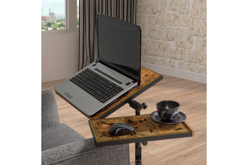 Ståskrivbord Kossick 67 cm Små Bilder - Trä/natur/Svart - Möbler - Bord & matgrupp - Kontorsbord - Skrivbord