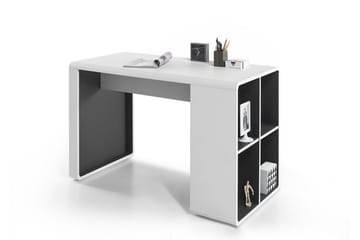 Tadeo Skrivbord - Vit/Grå - Möbler - Bord & matgrupp - Kontorsbord - Skrivbord