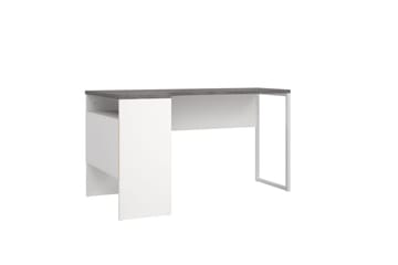 Taketo Hörnskrivbord 145 cm - Vit/Chokladbrun - Möbler - Bord & matgrupp - Kontorsbord - Skrivbord - Hörnskrivbord