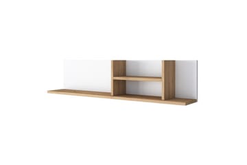 Skrivbord Traven Valnöt / Vit - Vit - Möbler - Bord & matgrupp - Kontorsbord - Skrivbord