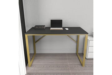 Vinresk Skrivbord 60x74x120 cm - Guld/Antracit - Möbler - Bord & matgrupp - Kontorsbord - Skrivbord