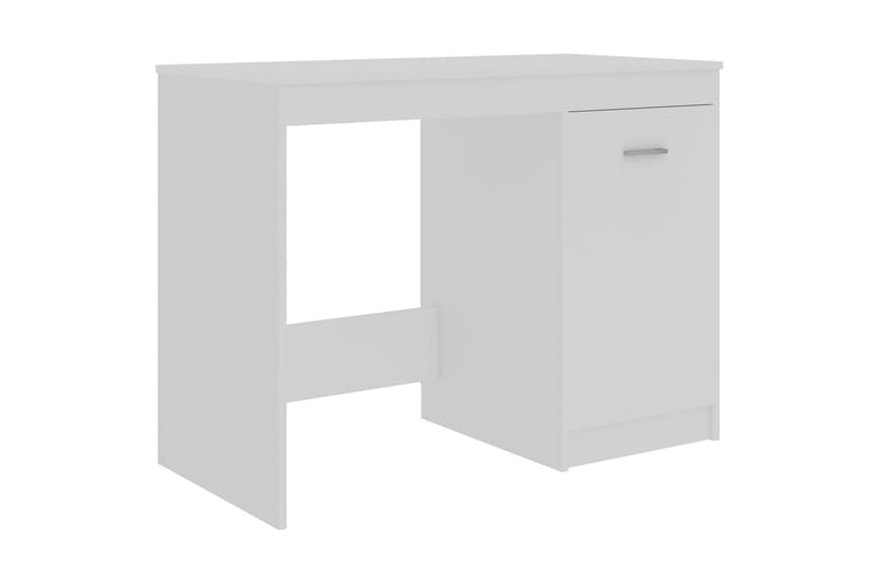 Skrivbord vit 100x50x76 cm spånskiva - Vit - Skrivbord - Datorbord