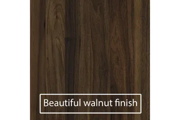 Webster Skrivbord 107 cm med Förvaring Låda Valnötsbrun - Novogratz - Möbler - Bord & matgrupp - Kontorsbord - Skrivbord