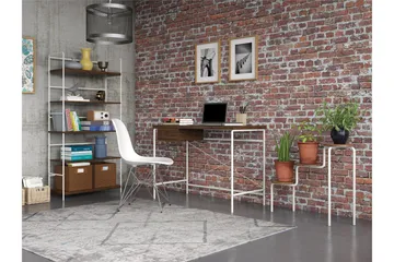 Webster Skrivbord 107 cm med Förvaring Låda Valnötsbrun - Novogratz - Möbler - Bord & matgrupp - Kontorsbord - Skrivbord