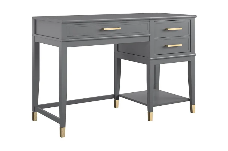 Westerleigh Höj-och Sänkbart Skrivbord 116 cm Förvaring Lådo - CosmoLiving - Möbler - Bord & matgrupp - Kontorsbord - Skrivbord