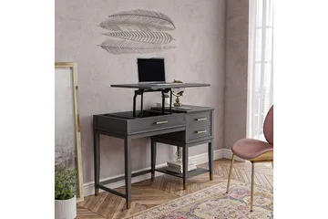 Westerleigh Höj-och Sänkbart Skrivbord 116 cm Förvaring Lådo - CosmoLiving - Möbler - Bord & matgrupp - Kontorsbord - Skrivbord