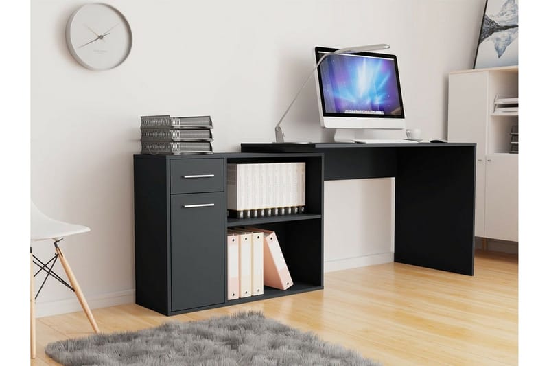 Wickston Skrivbord 120 cm Anthracite - Möbler - Bord & matgrupp - Kontorsbord - Skrivbord
