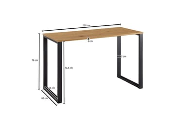 Skrivbord Wohnling Ek i trästil 120 cm Modern - Möbler - Bord & matgrupp - Kontorsbord - Skrivbord
