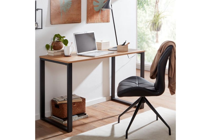 Skrivbord Wohnling Ek i trästil 120 cm Modern - Möbler - Bord & matgrupp - Kontorsbord - Skrivbord