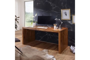 Skrivbord Wohnling Massiva träben lantlig stil 200x100 cm, Rose Wood - 200x100 cm, Rose Wood - Möbler - Bord & matgrupp - Kontorsbord - Skrivbord