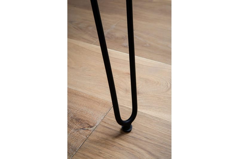 Skrivbord Wohnling Massivt trä 150 cm träd kant med hårnålben lantstil - Möbler - Bord & matgrupp - Kontorsbord - Skrivbord