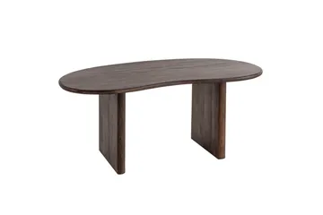 Skrivbord Wohnling Massivt trä 180 cm retro hemarbete njurform lantstil - Möbler - Bord & matgrupp - Kontorsbord - Skrivbord