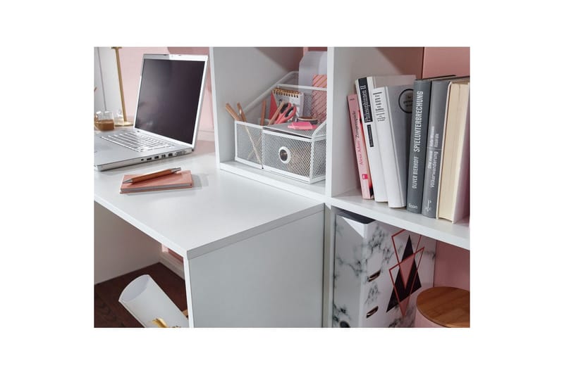 Skrivbord Wohnling med förvaringshylla 170 cm modern - Möbler - Bord & matgrupp - Kontorsbord - Skrivbord