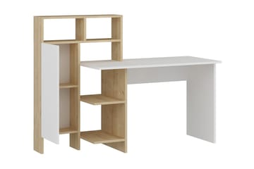 Zeko Skrivbord 120 cm med Förvaring Hylla - Ekfärg - Möbler - Bord & matgrupp - Kontorsbord - Skrivbord
