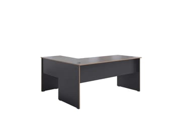 Soonam Skrivbord 160x144 cm - Rödfärgat trä/Antracit - Möbler - Bord & matgrupp - Kontorsbord - Skrivbord