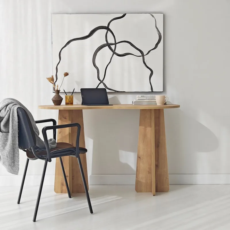 Soryn Skrivbord 120 cm - Safir Ek - Möbler - Bord & matgrupp - Kontorsbord - Skrivbord