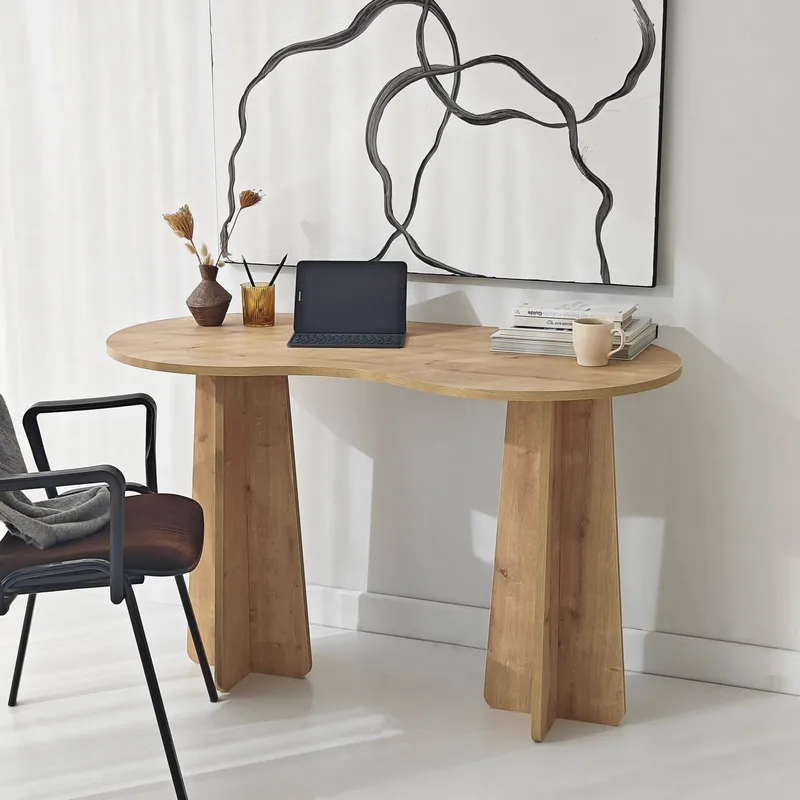 Soryn Skrivbord 120 cm - Safir Ek - Möbler - Bord & matgrupp - Kontorsbord - Skrivbord