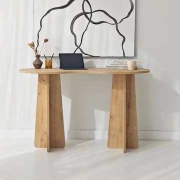Soryn Skrivbord 120 cm - Safir Ek - Möbler - Bord & matgrupp - Kontorsbord - Skrivbord