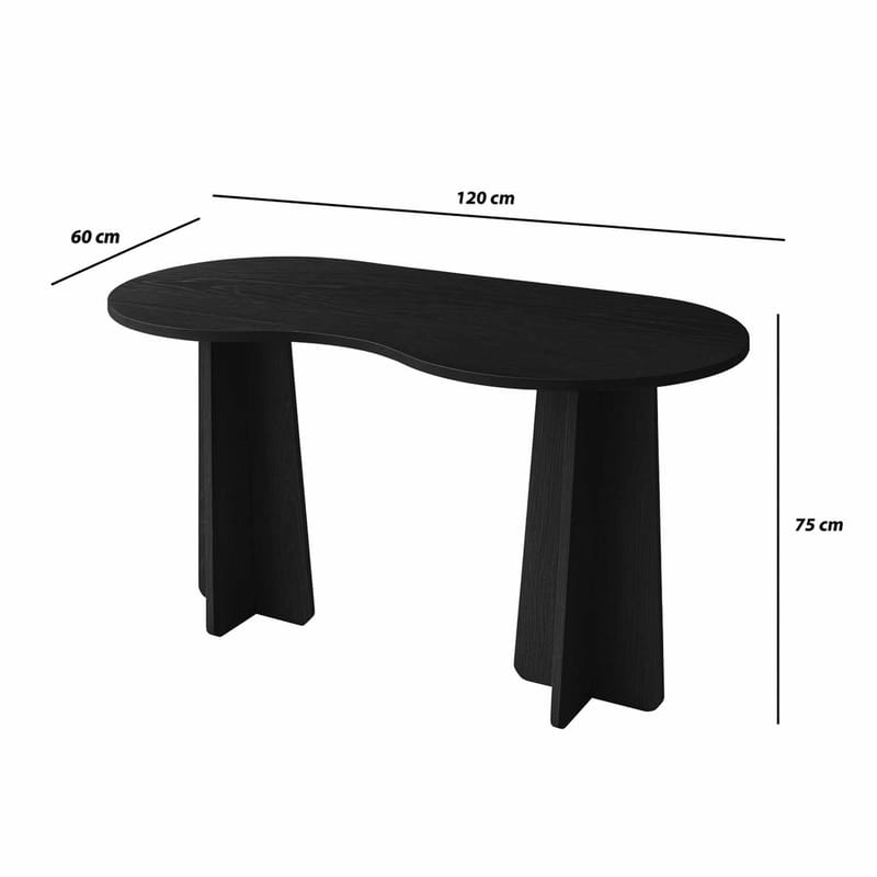 Soryn Skrivbord 120 cm - Svart - Möbler - Bord & matgrupp - Kontorsbord - Skrivbord