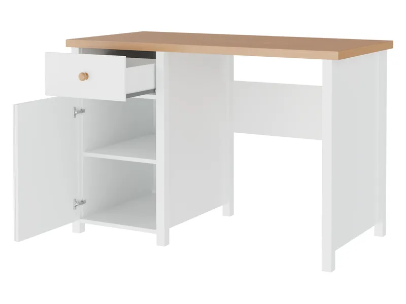 Storys skrivbord 110x77 cm - Beige, ek - Möbler - Bord & matgrupp - Kontorsbord - Skrivbord