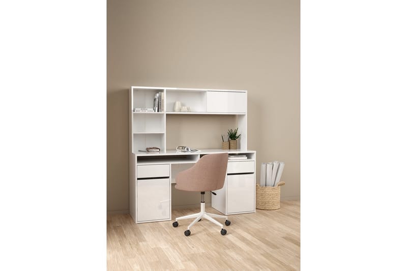 Taketo Skrivbord 48x149 cm - Vit - Möbler - Bord & matgrupp - Kontorsbord - Skrivbord