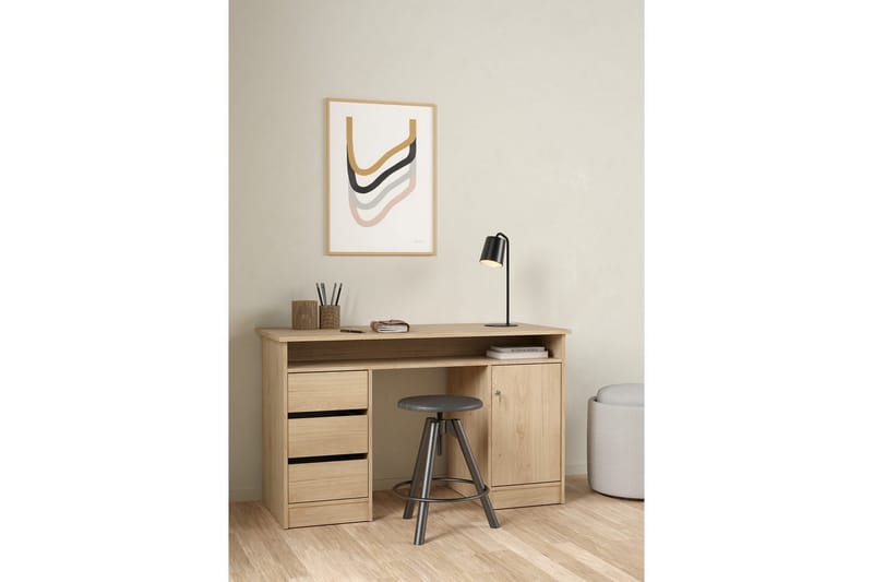 Taketo Skrivbord 55x126 cm - Natur - Möbler - Bord & matgrupp - Kontorsbord - Skrivbord