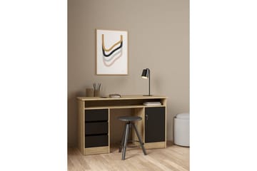 Taketo Skrivbord 55x126 cm - Natur/Svart - Möbler - Bord & matgrupp - Kontorsbord - Skrivbord