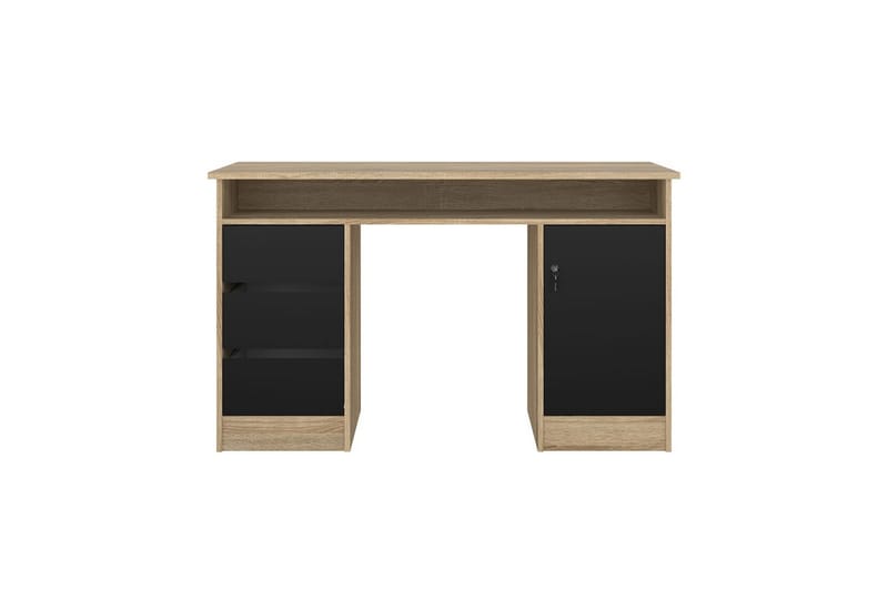 Taketo Skrivbord 55x126 cm - Natur/Svart - Möbler - Bord & matgrupp - Kontorsbord - Skrivbord