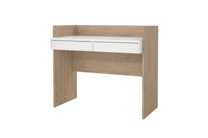 Taketo Skrivbord 56x102 cm - Vit/Natur - Möbler - Bord & matgrupp - Kontorsbord - Skrivbord