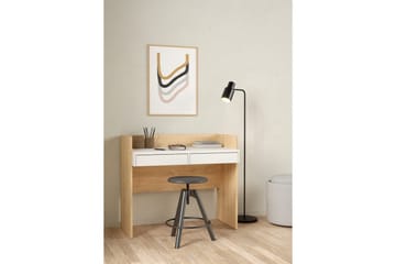 Taketo Skrivbord 56x102 cm - Vit/Natur - Möbler - Bord & matgrupp - Kontorsbord - Skrivbord