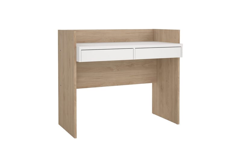 Taketo Skrivbord 56x102 cm - Vit/Natur - Möbler - Bord & matgrupp - Kontorsbord - Skrivbord