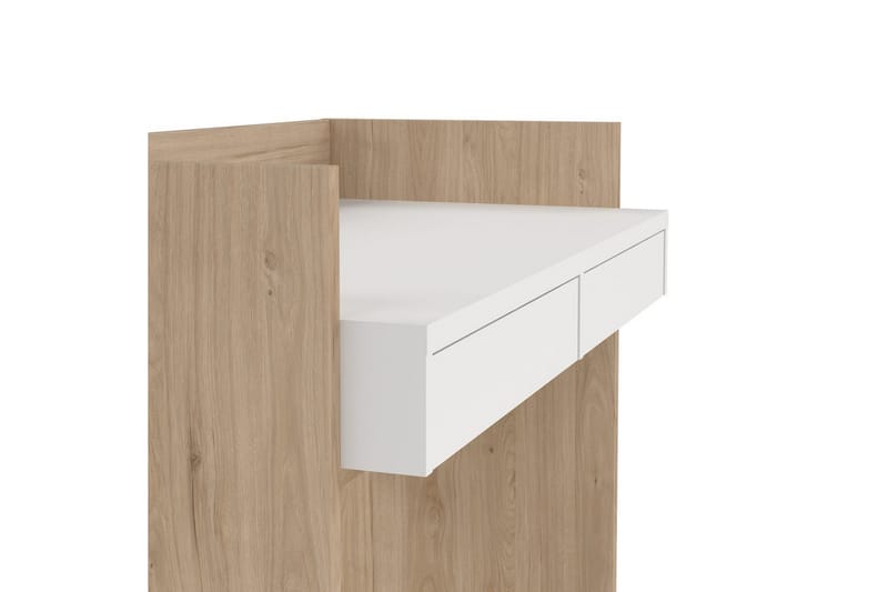 Taketo Skrivbord 56x102 cm - Vit/Natur - Möbler - Bord & matgrupp - Kontorsbord - Skrivbord