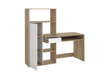 Taketo Skrivbord 60x163 cm - Vit - Möbler - Bord & matgrupp - Kontorsbord - Skrivbord